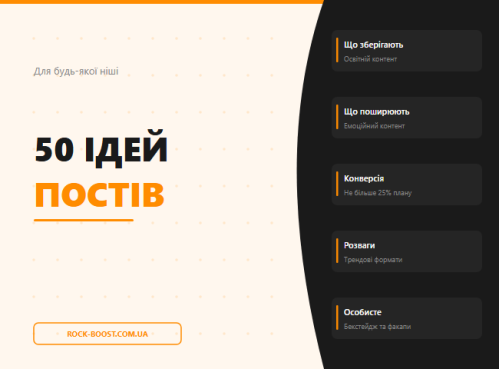 50 ідей для постів в Instagram: система, що працює для будь-якої ніші