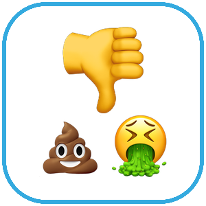 TELEGRAM-РЕАКЦІЯ  Мікс негативних